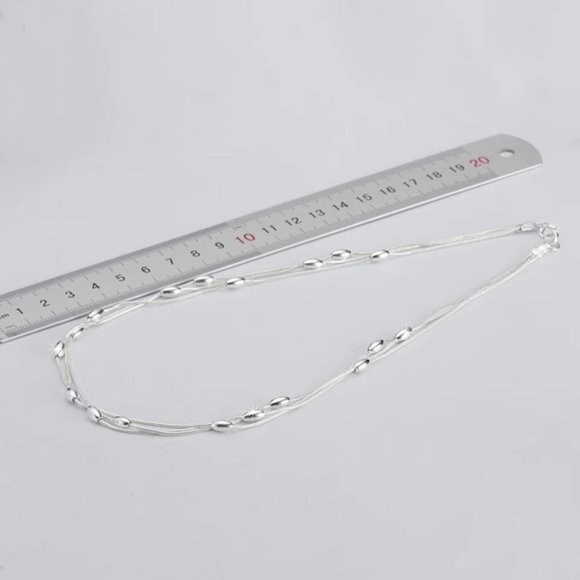 925 sterling silver Charms beads Necklace for women luxury fashion party - Picture 5 of 6